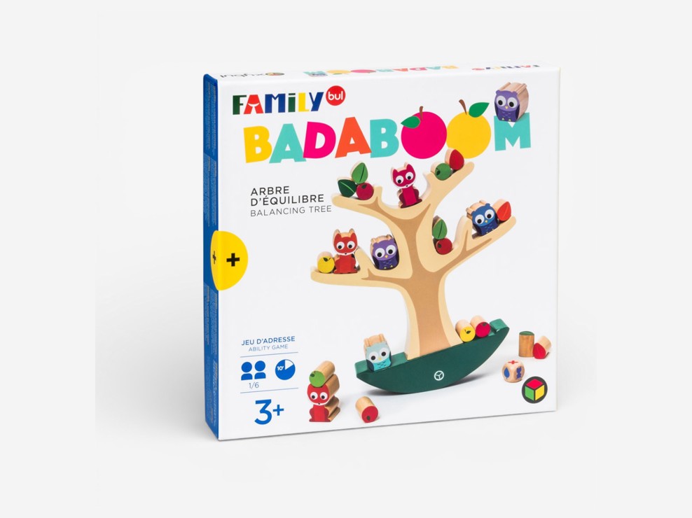 Jeu de société l'arbre d'équilibre Badaboom Oxybul 1