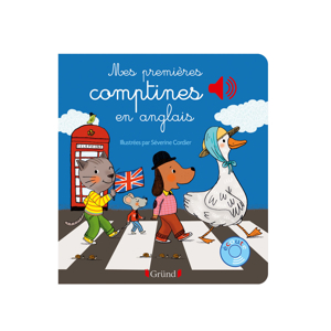 Livre Mes premières comptines en anglais - Gründ 1