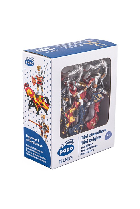 Coffret figurines Mini Tub's chevaliers Papo 1