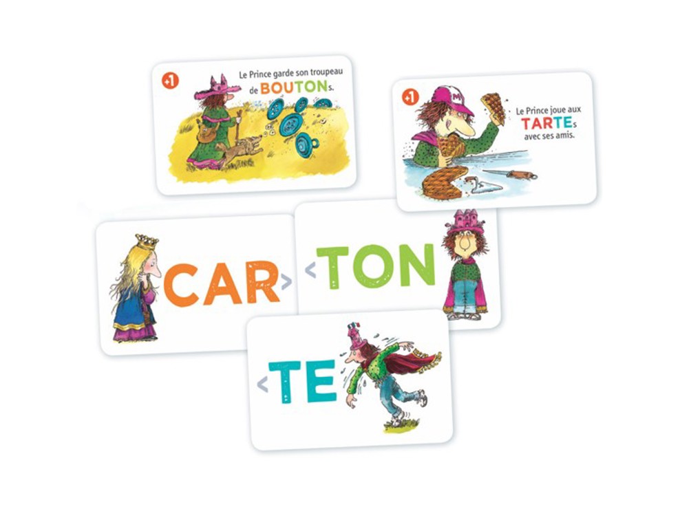 Jeu de cartes Le prince de motordu Nathan 2