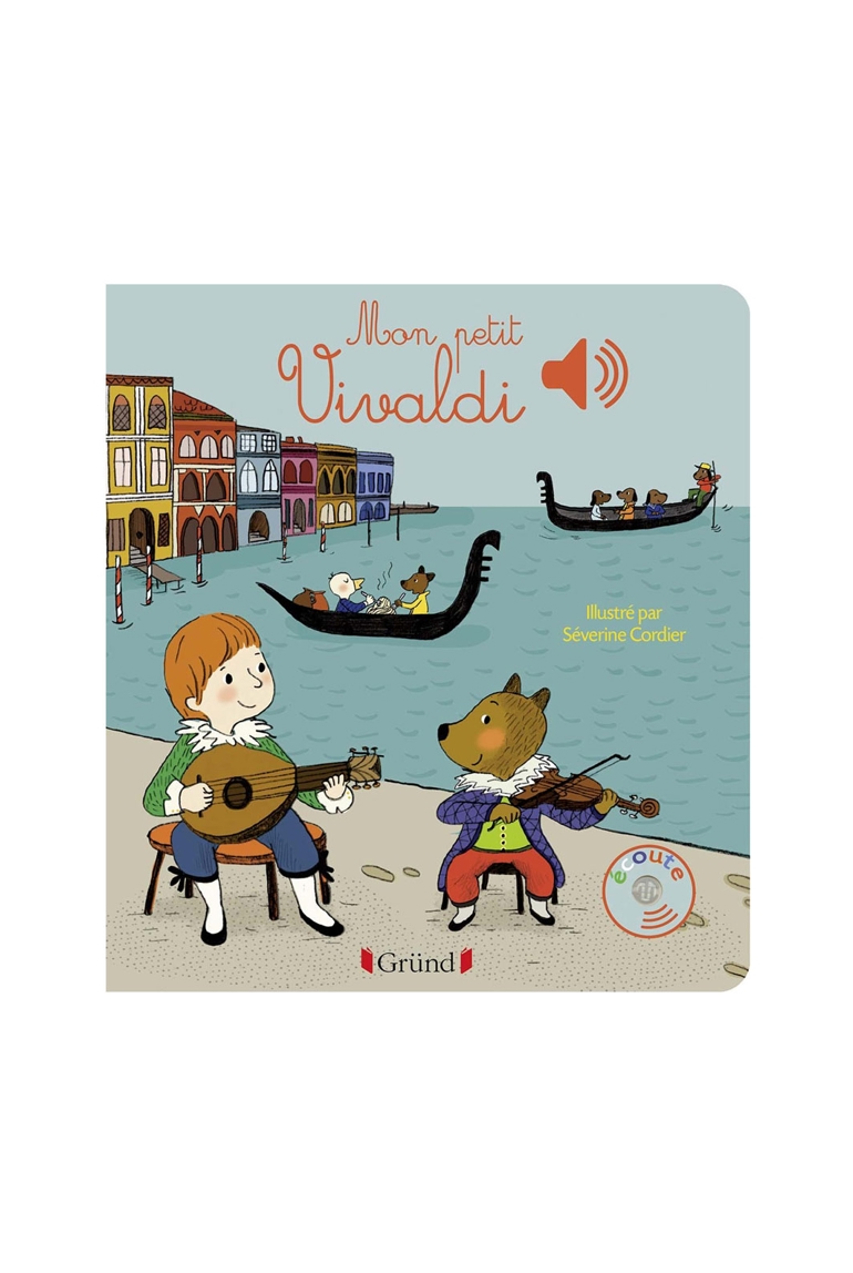 Livre sonore Mon petit Vivaldi - Gründ 1