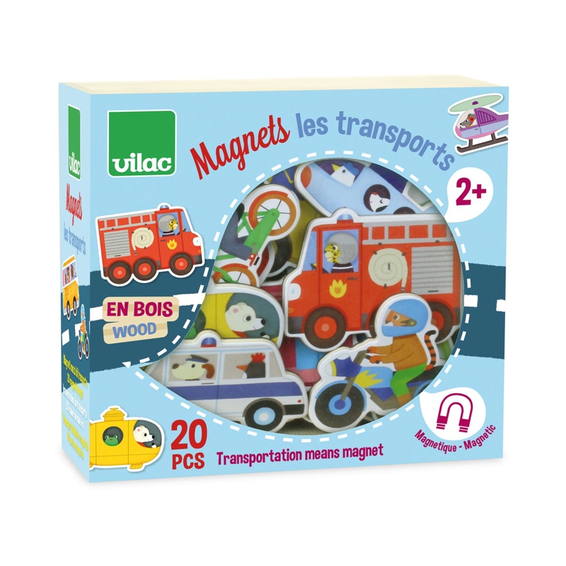 Vilac - Magnets des transports