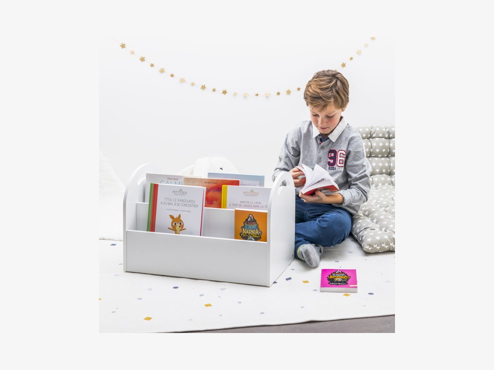 Petite bibliothèque sur roulettes Oxybul 2