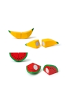 Set de 6 fruits en bois à découper Oxybul 2