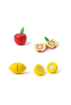 Set de 6 fruits en bois à découper Oxybul 4