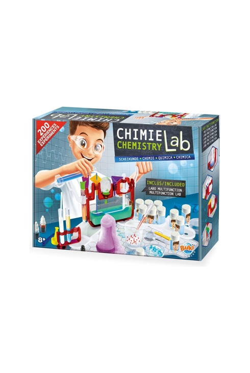 Maxi coffret 200 expériences de chimie Buki 1