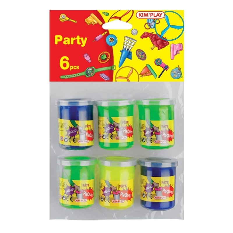 KIM'PLAY - 6 pâtes à prouts