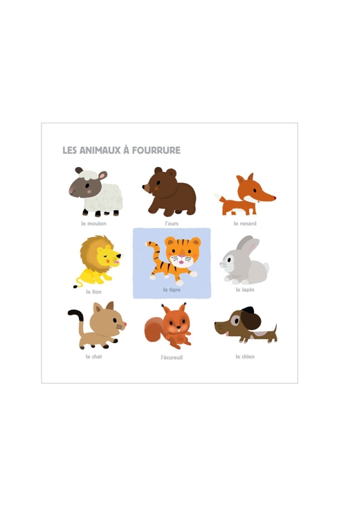 Livre Mon grand imagier à toucher - Milan Jeunesse 2