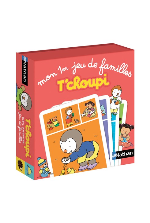 Jeu de 7 familles T'choupi Nathan 1