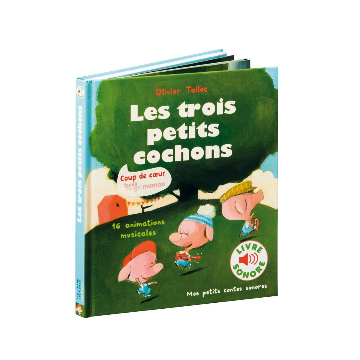Livre Sonore Les Trois Petits Cochons Gallimard Jeunesse Pour Enfant De 2 Ans A 5 Ans Oxybul Eveil Et Jeux Livre Sonore Les Trois Petits Cochons Gallimard Jeunesse Pour Enfant De 2 Ans A 5 Ans Oxybul Eveil Et Jeux