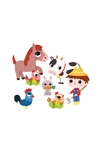 50 grandes gommettes A la ferme Petites mains - Lito 2
