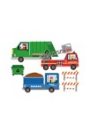 50 gommettes petites mains Les camions - Lito 2