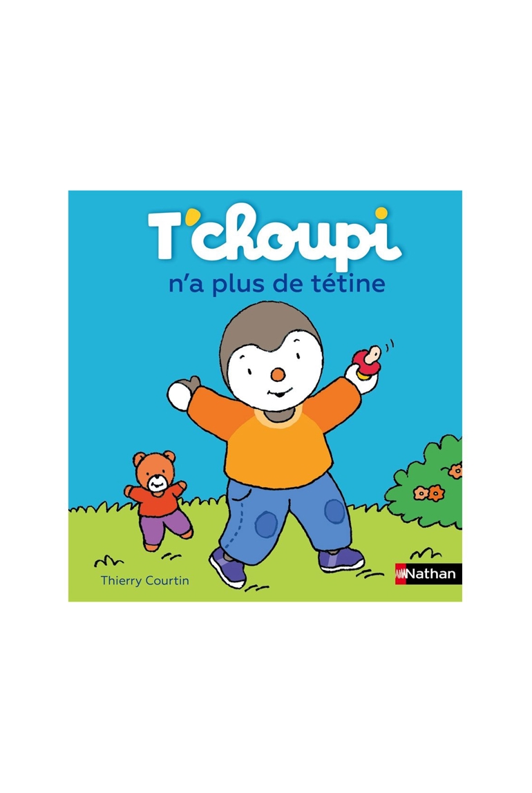 Livre T'choupi n'a plus de tétine - Nathan Jeunesse 1