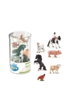 Coffret figurines Mini Tub's ferme Papo 1