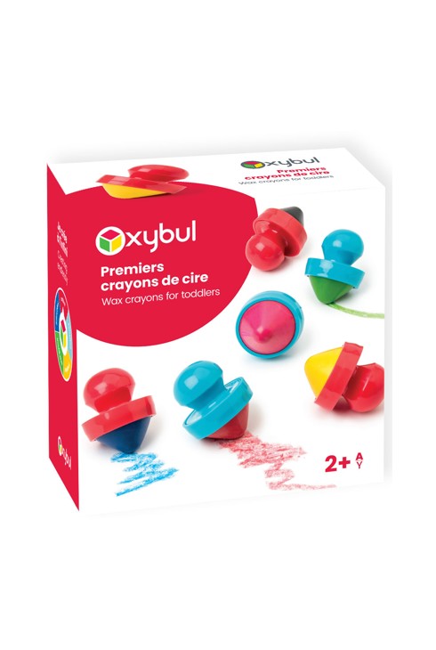 6 premiers crayons de cire Oxybul 1