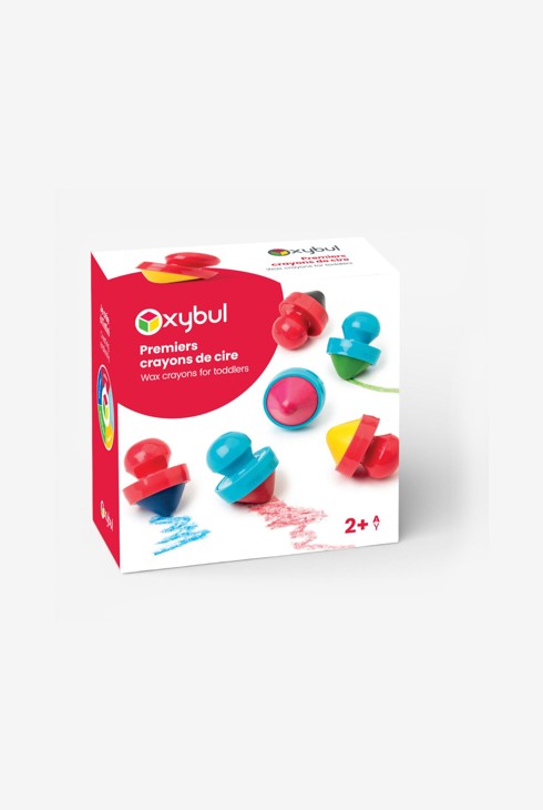 6 premiers crayons de cire Oxybul 1