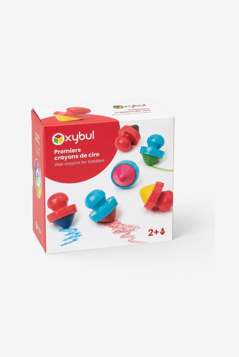 6 premiers crayons de cire Oxybul 1