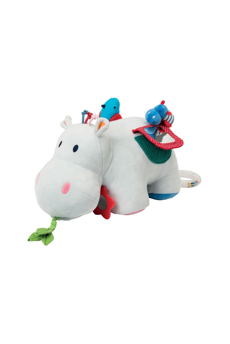 Peluche d'activités Axel l'hippo Oxybul 1