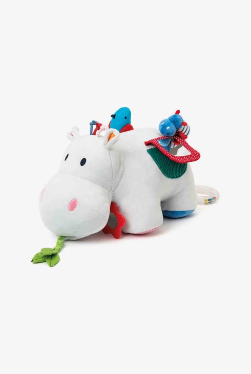 Peluche d'activités Axel l'hippo Oxybul 1