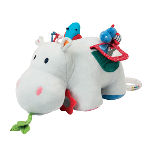 Peluche d'activités Axel l'hippo Oxybul 1