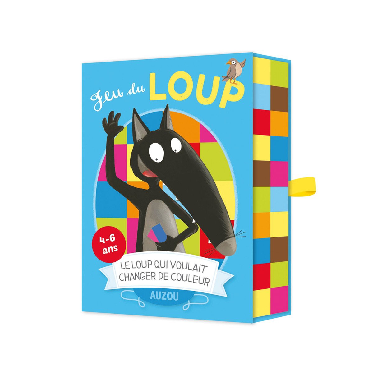 Jeu De Cartes Le Loup Qui Voulait Changer De Couleur Auzou Pour Enfant De 4 Ans A 6 Ans Oxybul Eveil Et Jeux