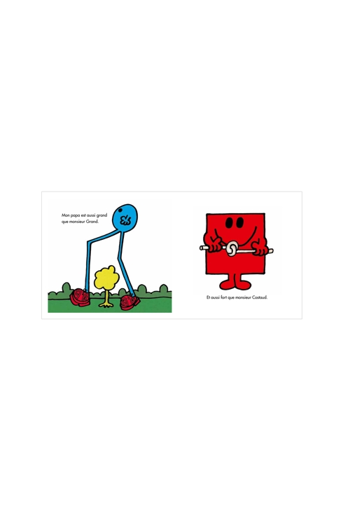 Livre Mon papa Les Monsieur Madame - Hachette Jeunesse