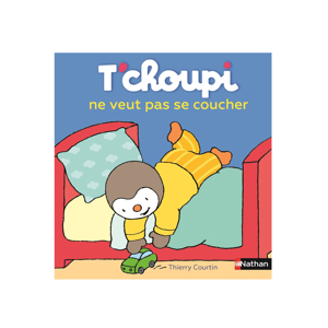 Livre T'choupi ne veut pas se coucher - Nathan Jeunesse 1