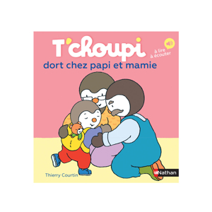 Livre T'choupi dort chez papi et mamie - Nathan Jeunesse 1