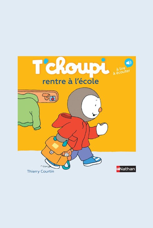Livre T'choupi rentre à l'école 1