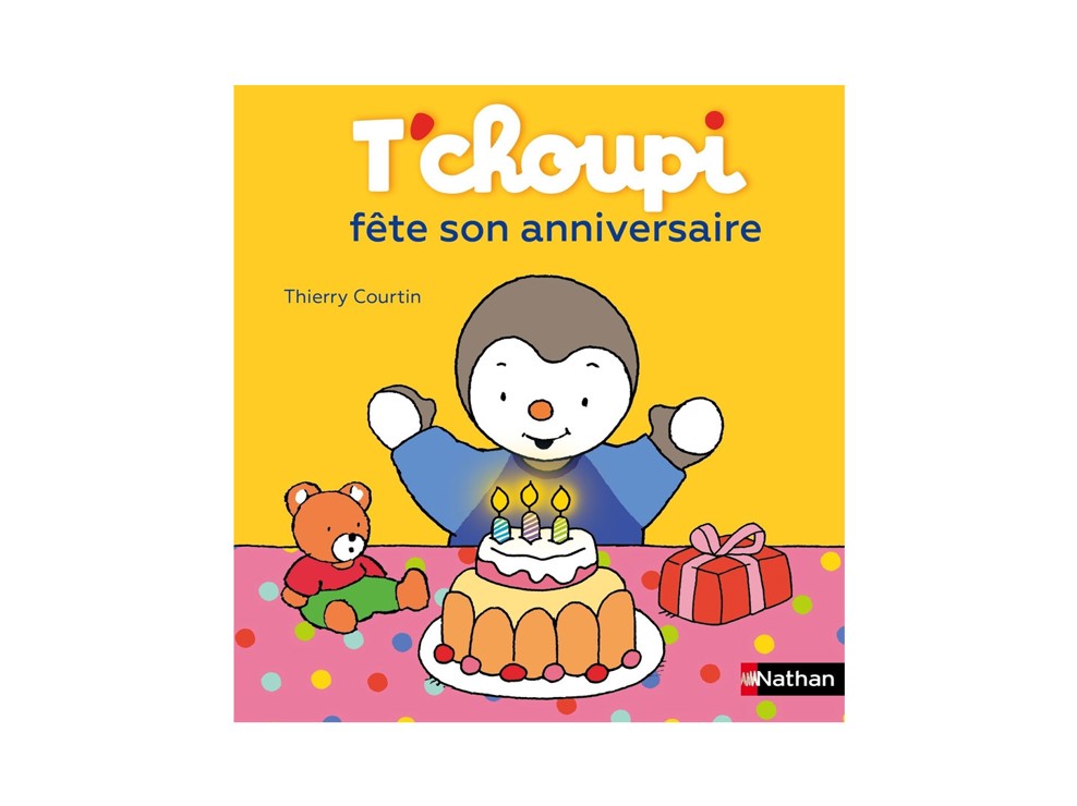 Livre T'choupi fête son anniversaire - Nathan Jeunesse 1