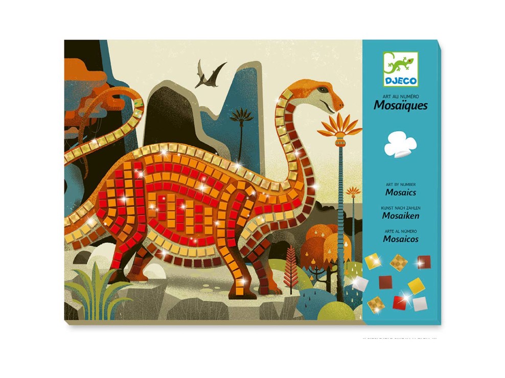 Mosaïques Dinosaures Djeco 1
