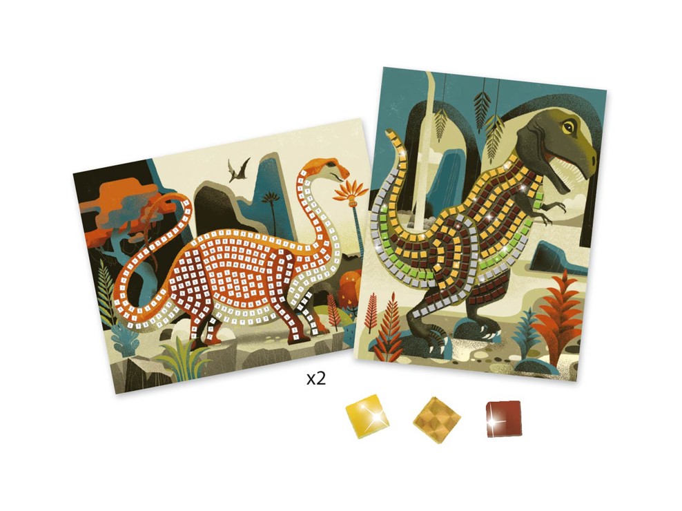 Mosaïques Dinosaures Djeco 2
