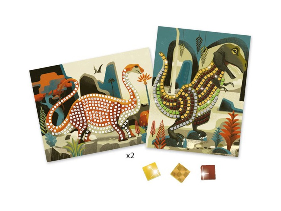Mosaïques Dinosaures Djeco 1