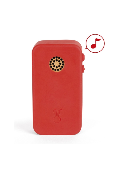 Téléphone sonore bois et silicone Janod