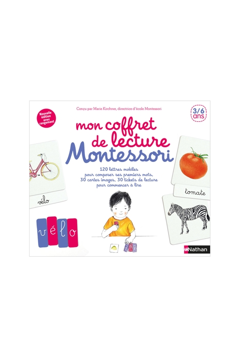 Mon coffret de lecture Montessori - Nathan Jeunesse 1