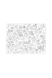 Sets de table à colorier Noël - OMY 5