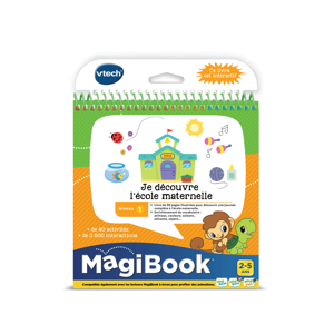 Livre MagiBook Je découvre l'école maternelle Vtech 1