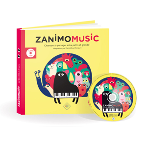 Livre-CD Zanimomusic Chansons à partager entre petits et grands - Joyvox 1