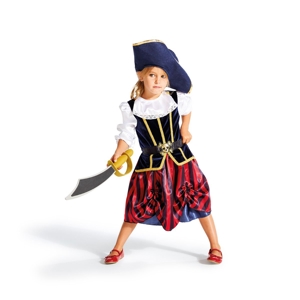 Déguisement pirate fille 6-8 ans Oxybul 1