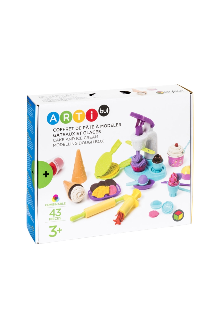 Coffret de pâte à modeler gâteaux et glaces Oxybul 1