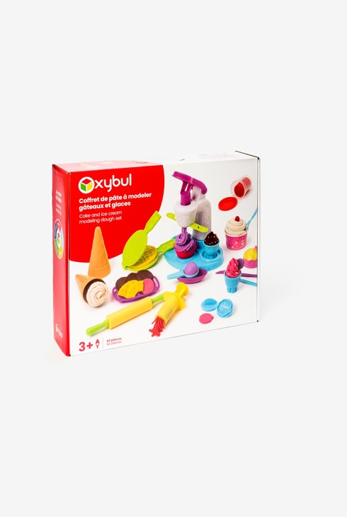 Coffret de pâte à modeler gâteaux et glaces Oxybul 1