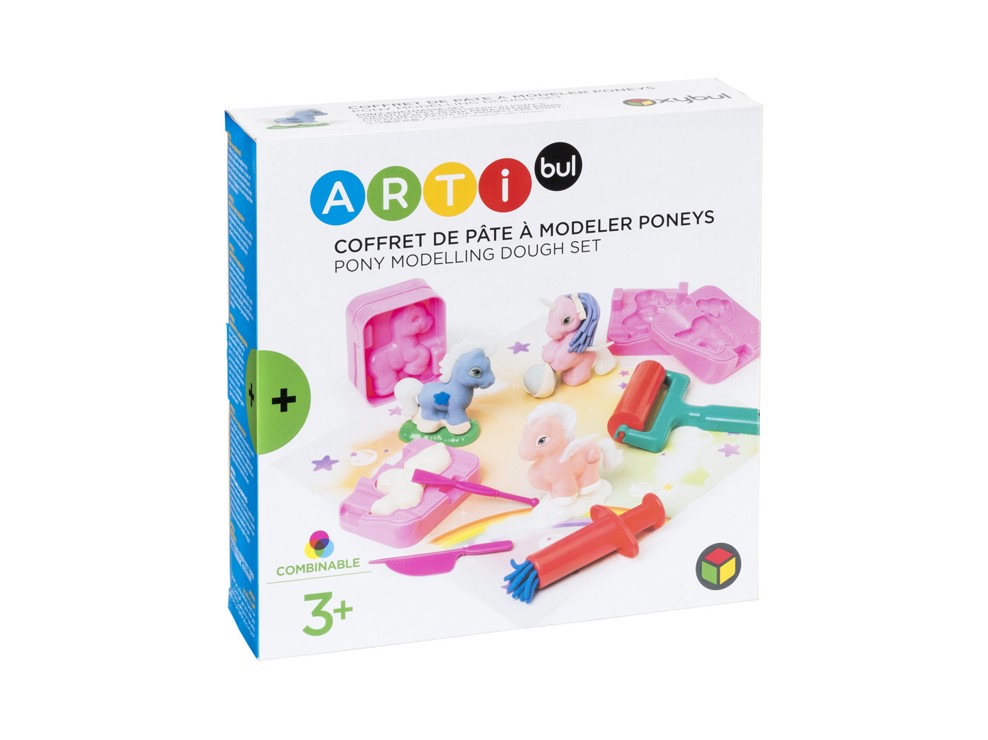 Coffret de pâte à modeler Poneys Oxybul 1