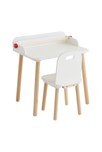 Chaise blanche maternelle pour bureau Oxybul 2