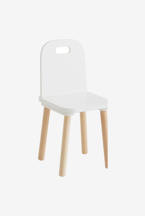 Chaise blanche maternelle pour bureau Oxybul 1