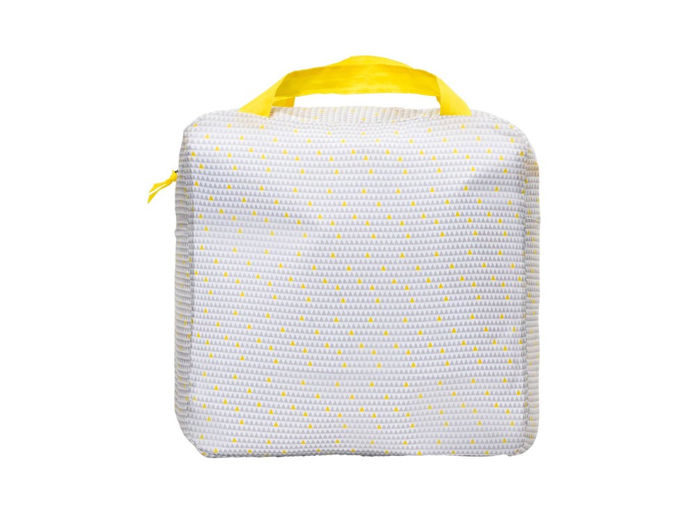 Berceau pop up Dodo Nomade gris et jaune Oxybul 2