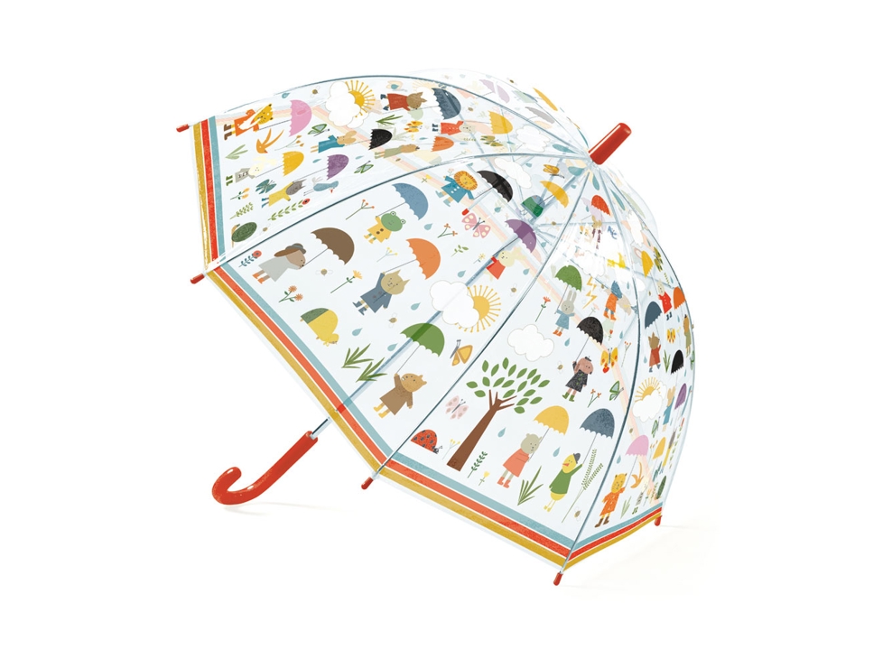 Parapluie sous la pluie Djeco 1