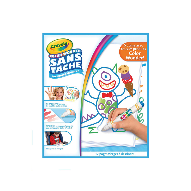 Recharge Cahier de coloriage magique Color Wonder 30 pages Crayola