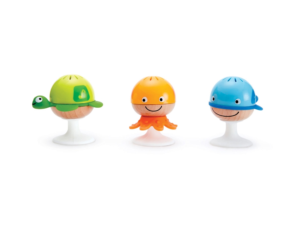 Set de 3 hochets à ventouses Hape 1