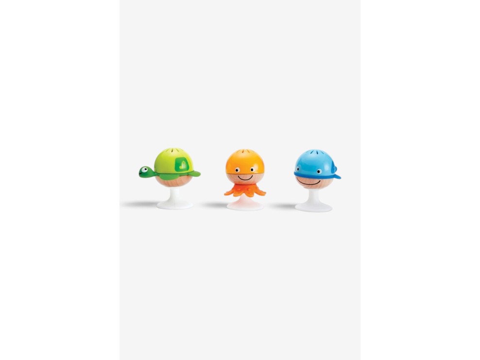 Set de 3 hochets à ventouses Hape 1