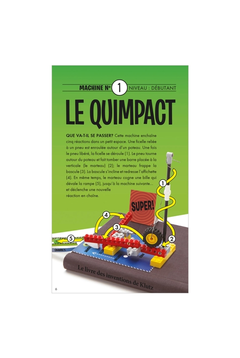 Livre Lego, réactions en chaine - Fleurus 2